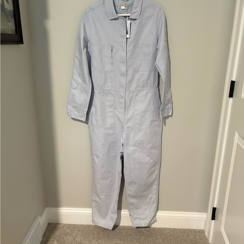Outerknown Med Light Blue Jumpsuit NWT